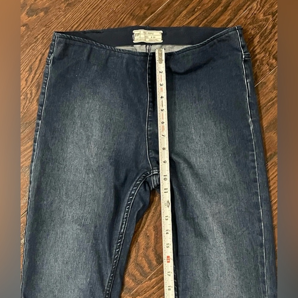 We The Free/Free People Penny Pull On Flair Jeans size 30 Boho Coastal Cowgirl - Picture 10 of 16